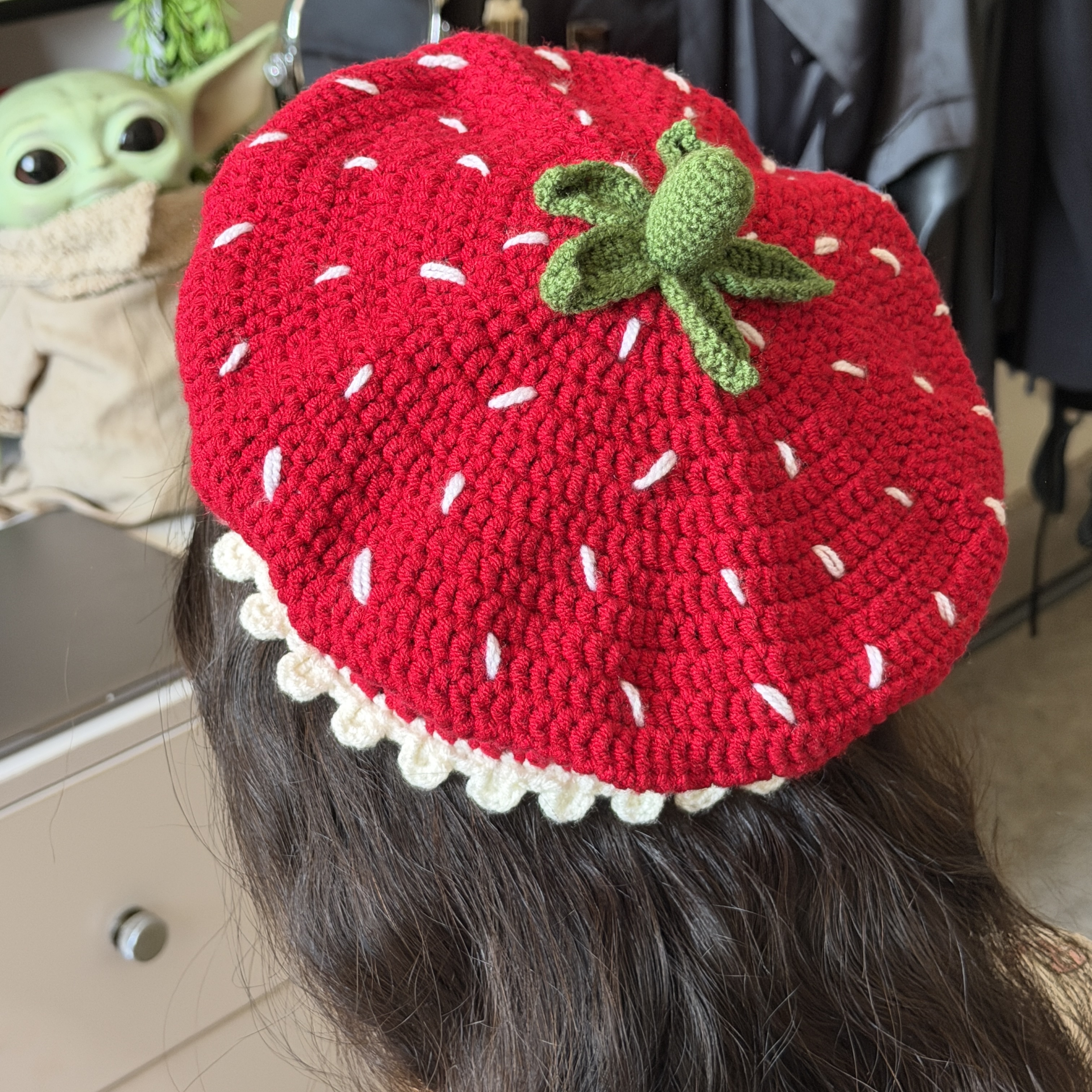 کلاه توت فرنگی🍓